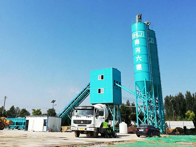 HZS60模塊集裝(zhuāng)箱式混凝土攪(jiǎo)拌站