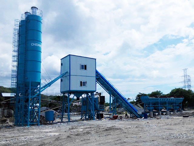 HZS60混凝(ning)土攪拌站